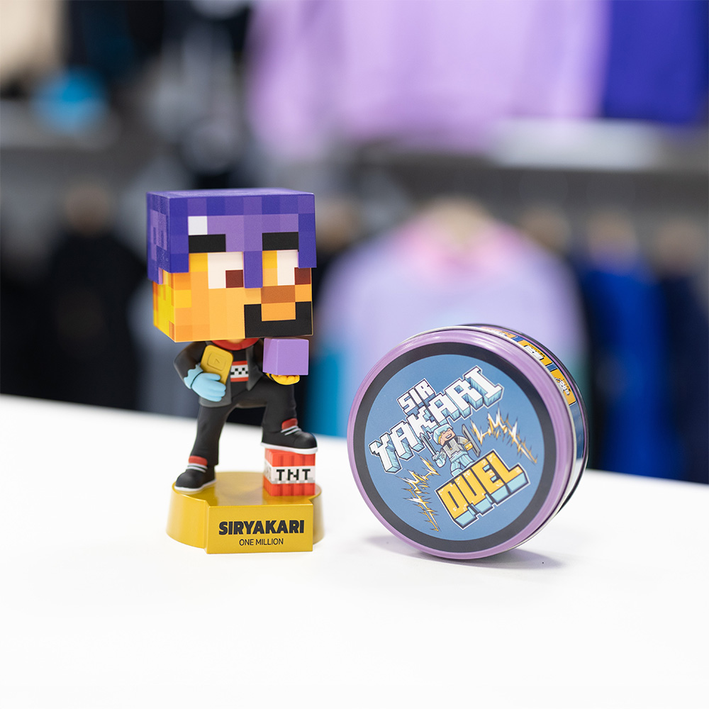 Sběratelská figurka youtubera Stejka